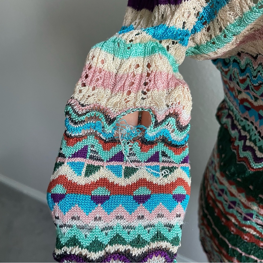 Vintage Missoni Knit Button up Cardigan - Picture 9 of 12